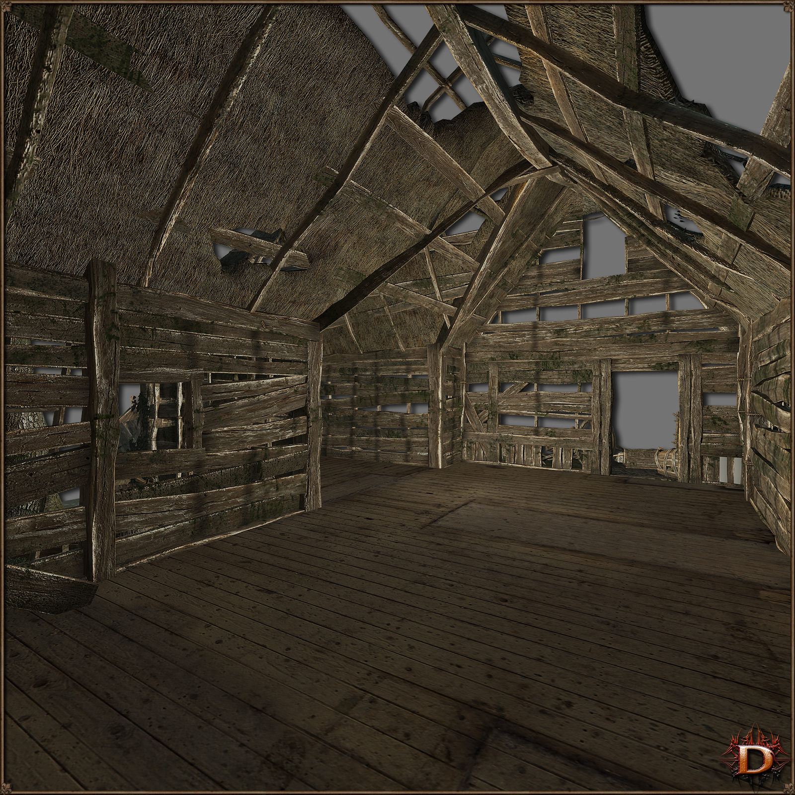Medieval_Derelict_House by N/A