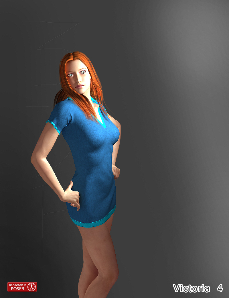 Dynamic Polo Dress by N/A