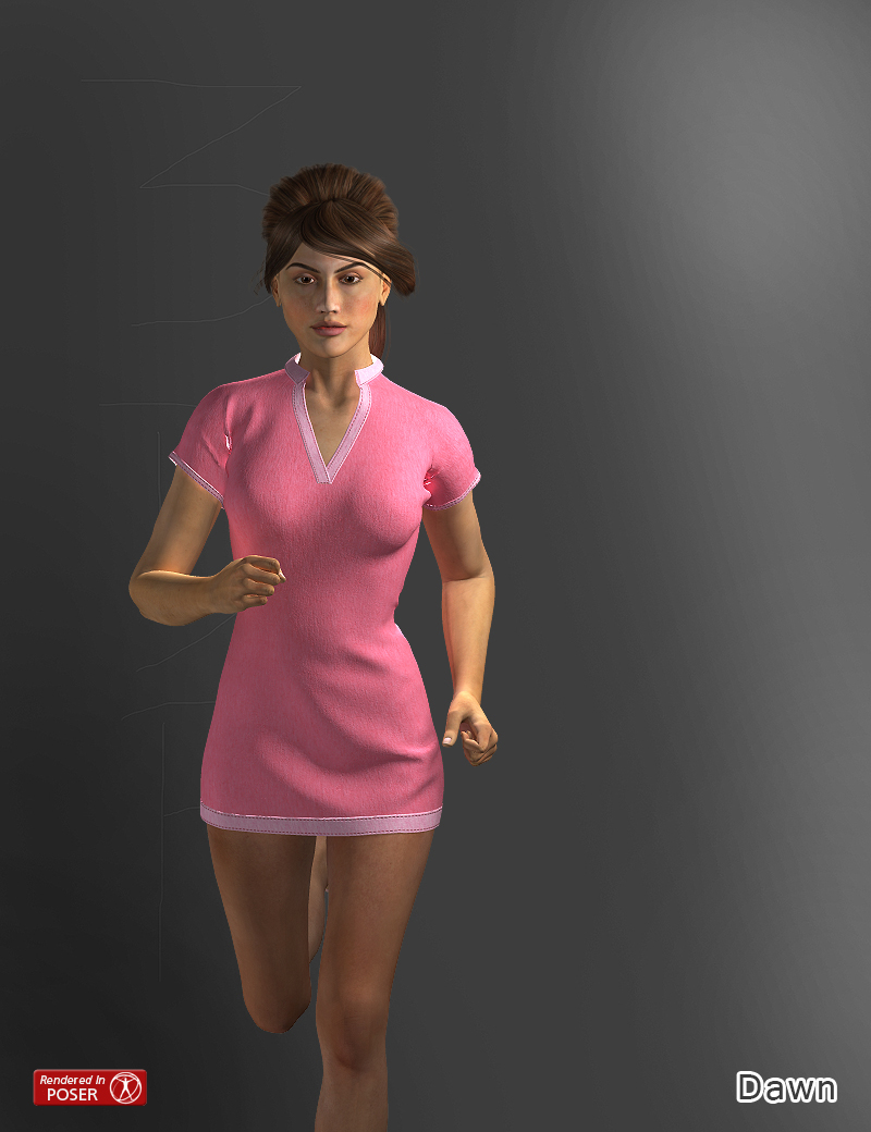 Dynamic Polo Dress by N/A