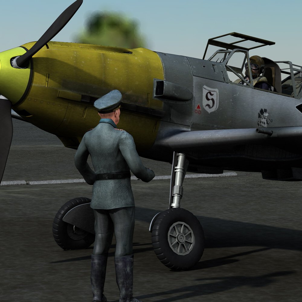 German Officer M4 for Poser by N/A
