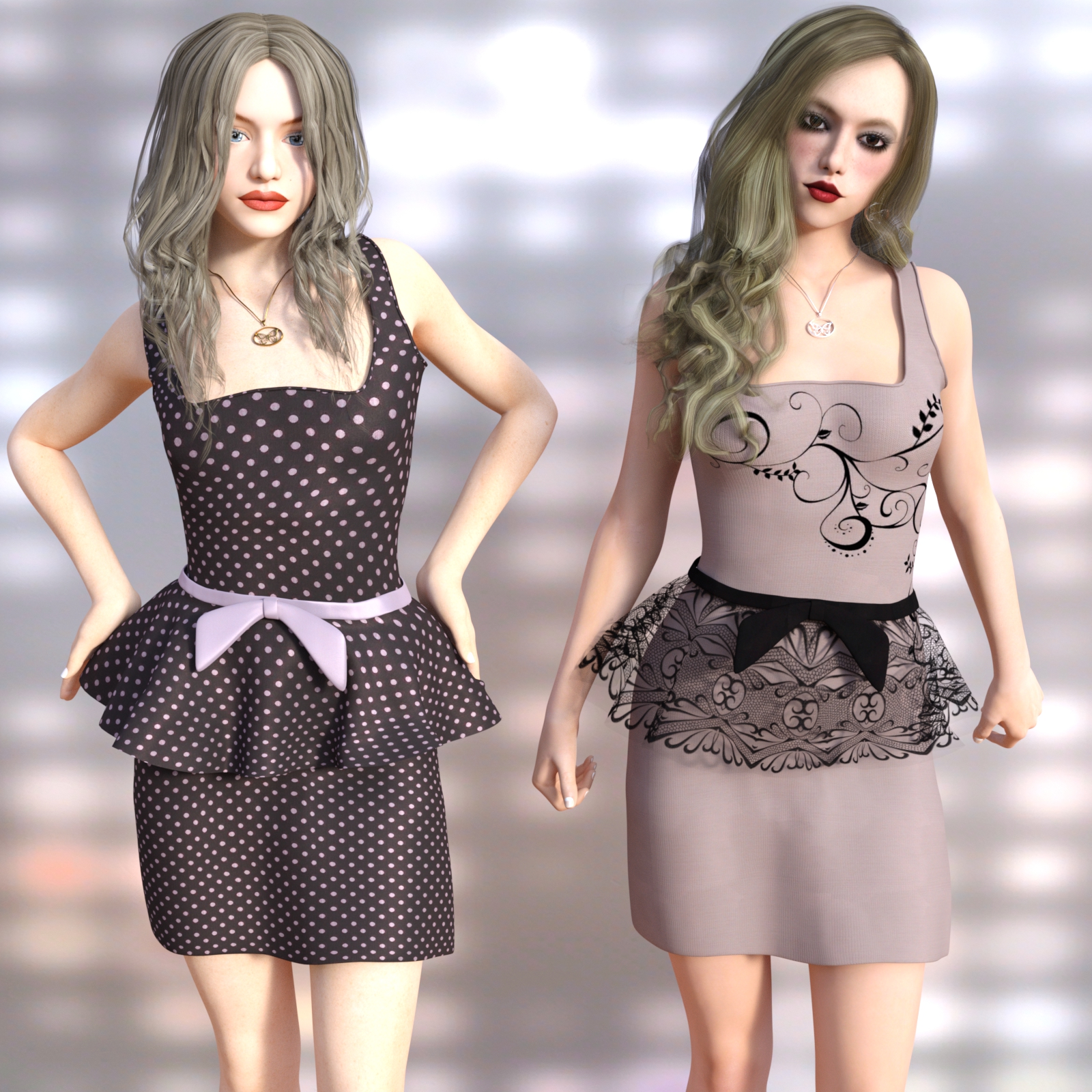Sophie Dress for G3F by N/A
