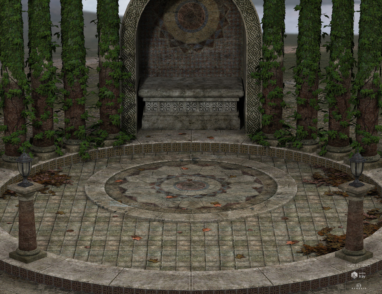 DMs Stonebed (DazStudio) by N/A