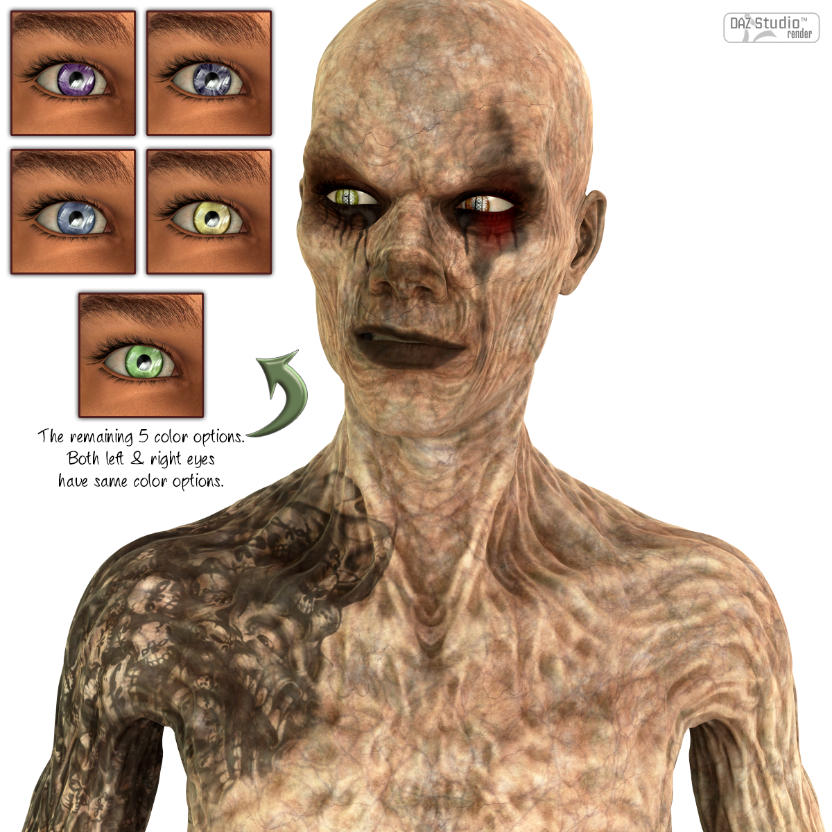 L.I.E. Eye Colors For Genesis 3 Male by N/A