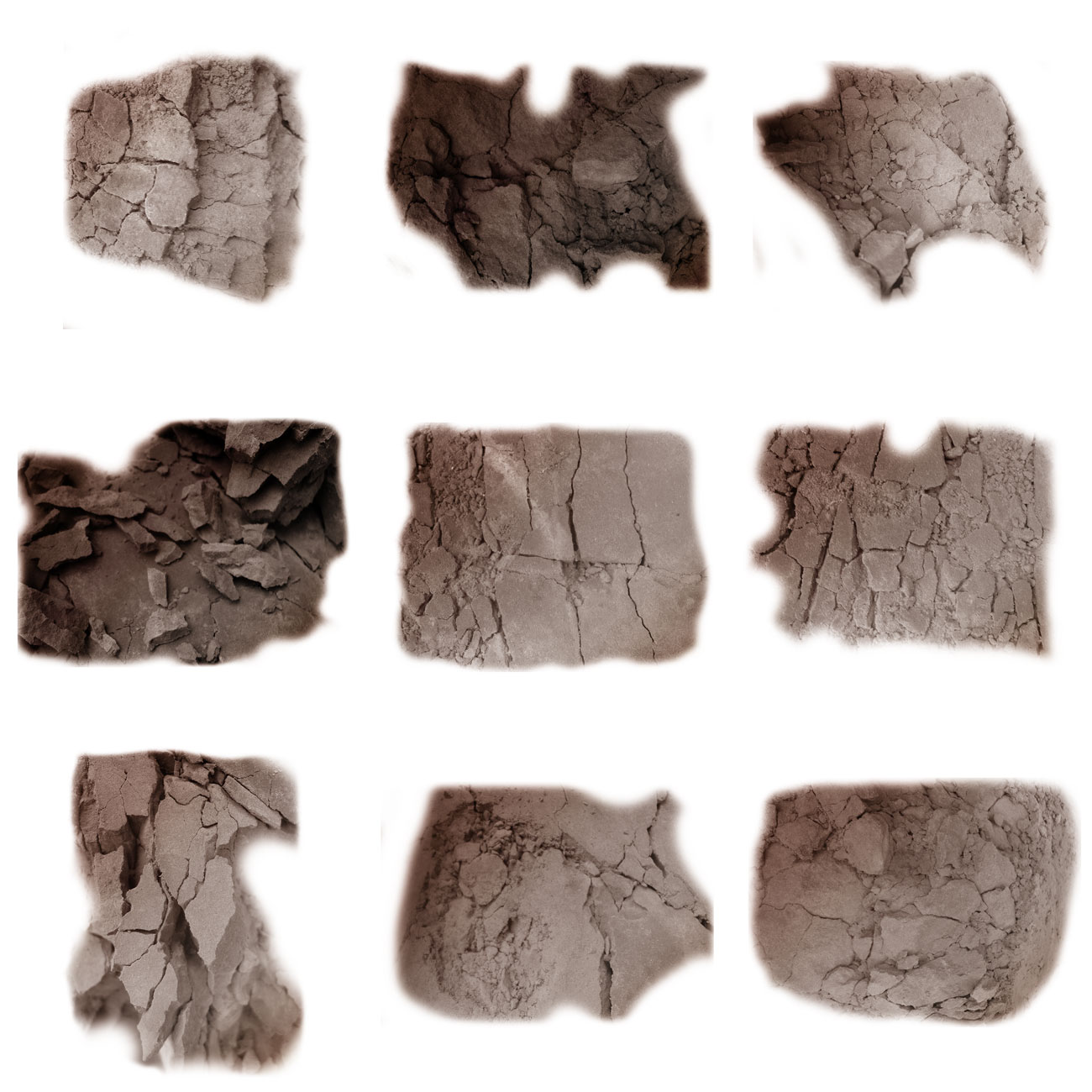 50 Cracked Concrete PS Brushes by N/A