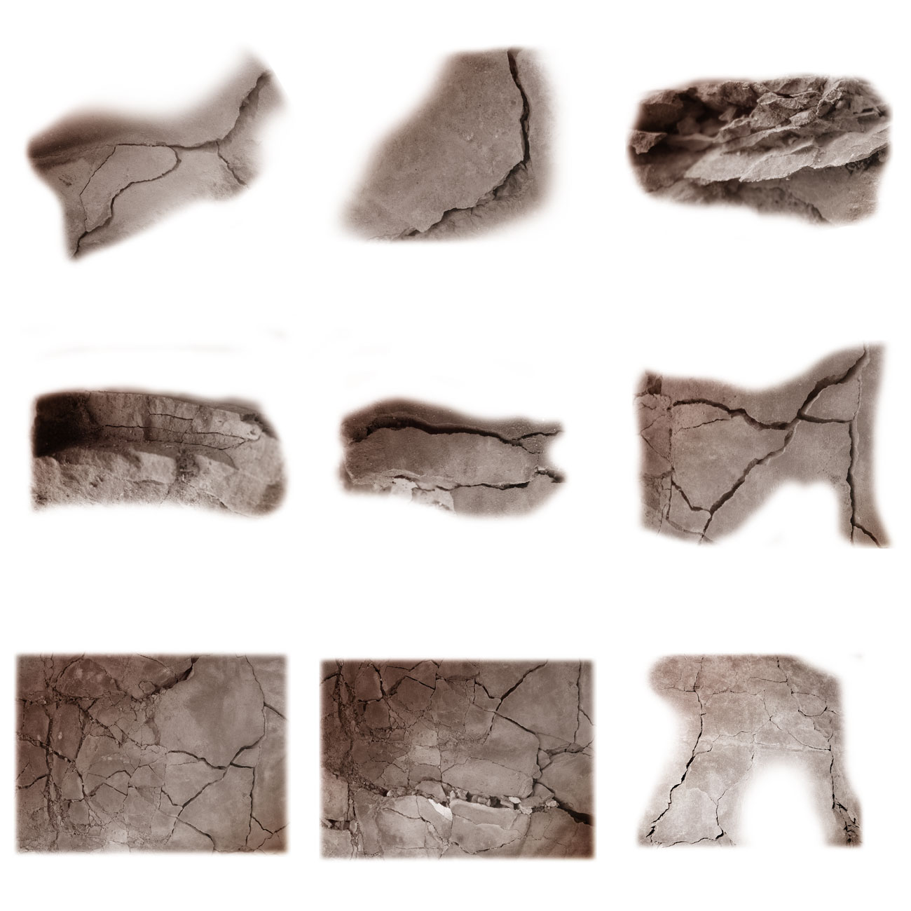 50 Cracked Concrete PS Brushes by N/A