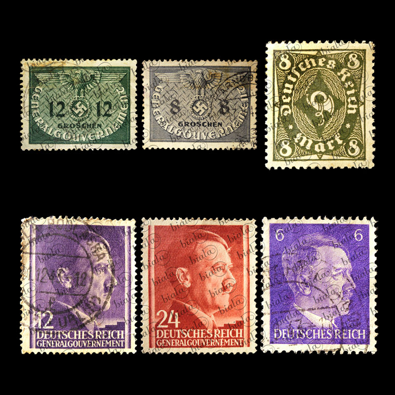 Historical Details Nazi Stamps by N/A