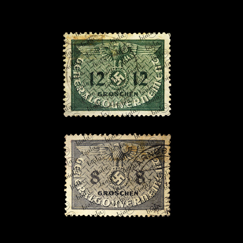 Historical Details Nazi Stamps by N/A