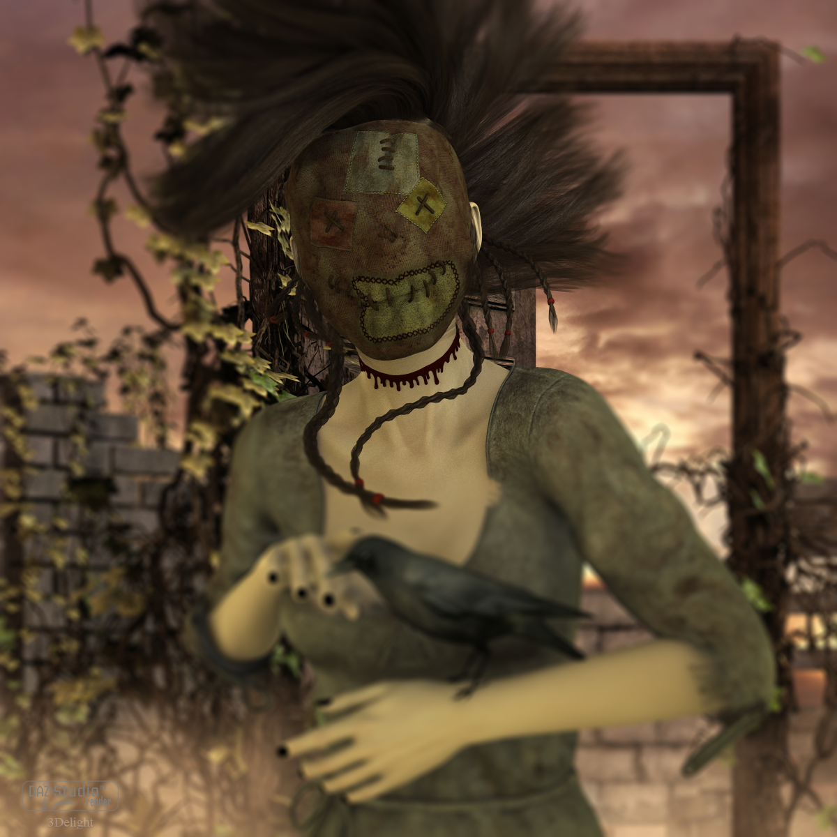 Frightful Fashion For Frightful Faces by N/A