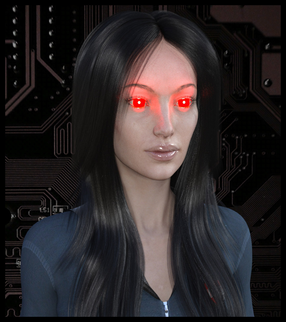 Glowing Eyes for Genesis 3 Female(s) by N/A