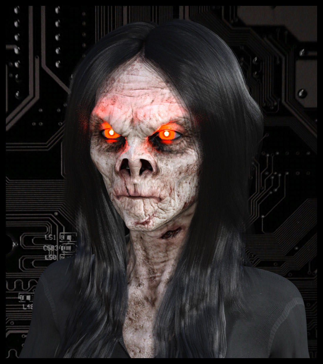 Glowing Eyes for Genesis 3 Female(s) by N/A