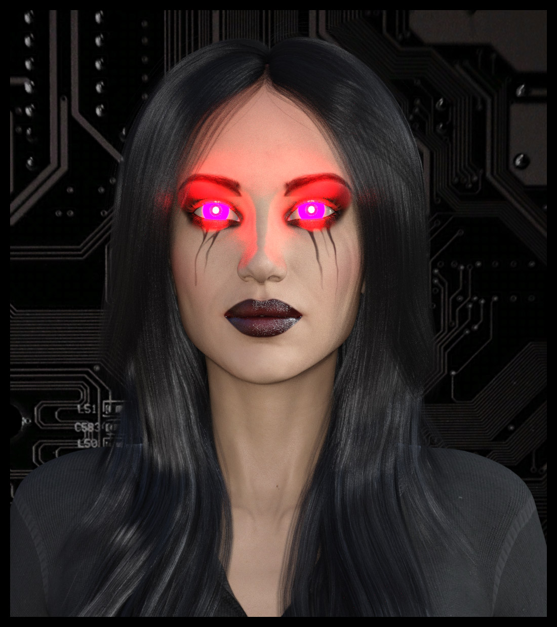 Glowing Eyes for Genesis 3 Female(s) by N/A
