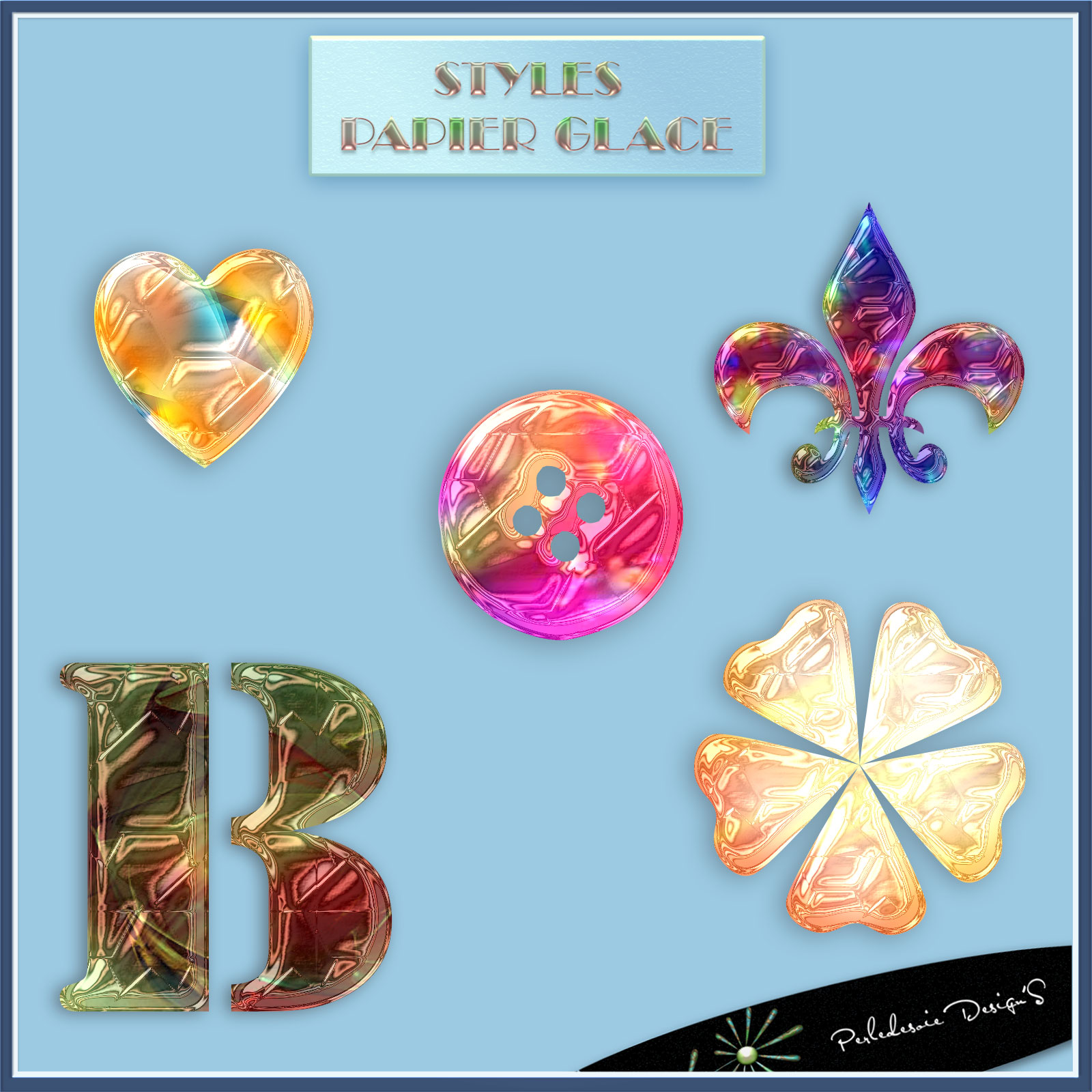 Styles papier glace by N/A