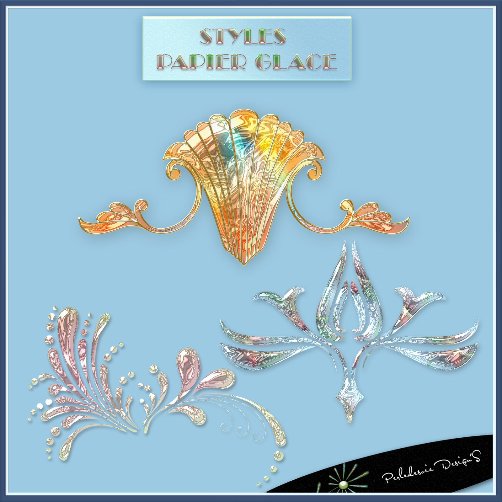 Styles papier glace by N/A