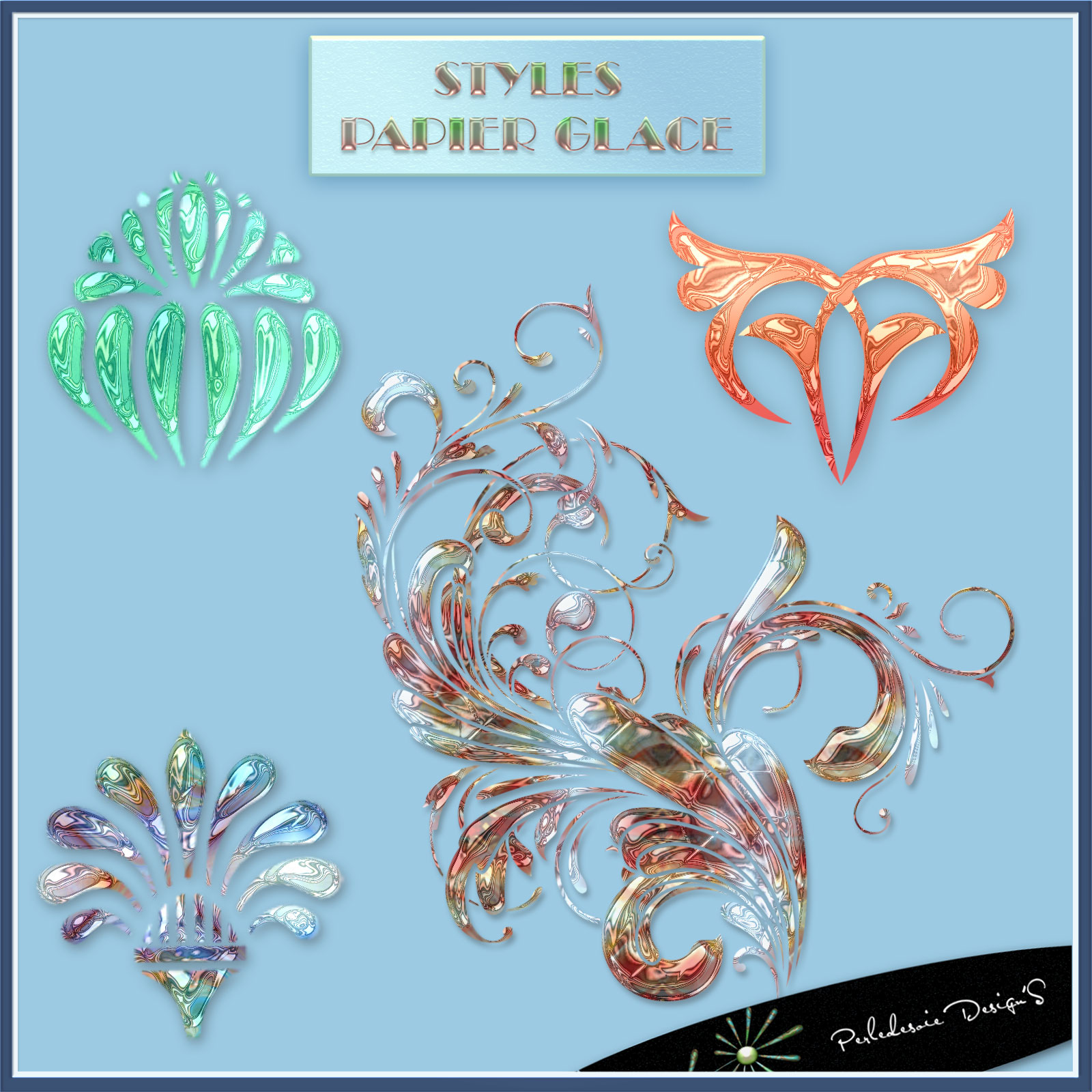 Styles papier glace by N/A