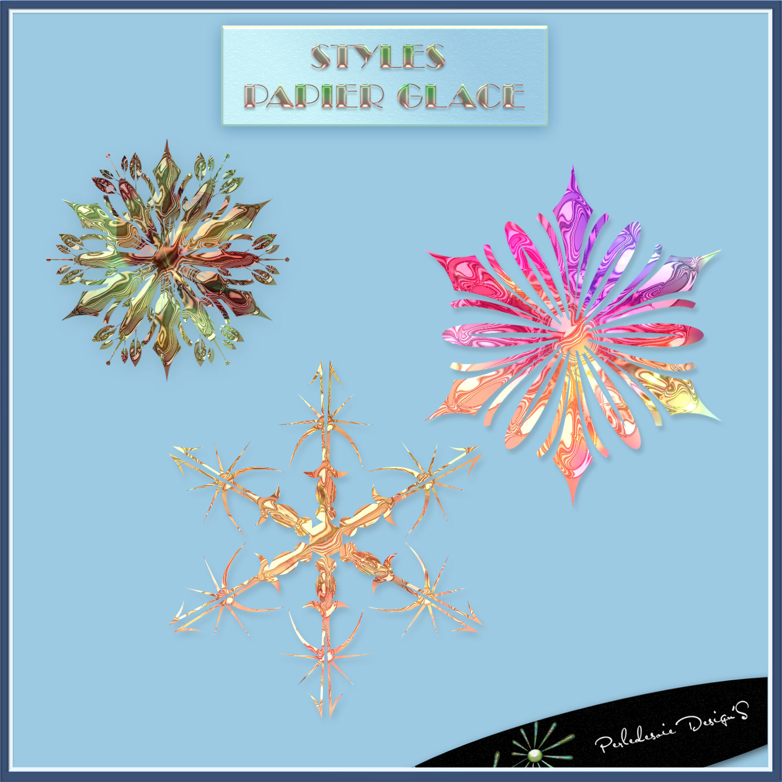 Styles papier glace by N/A
