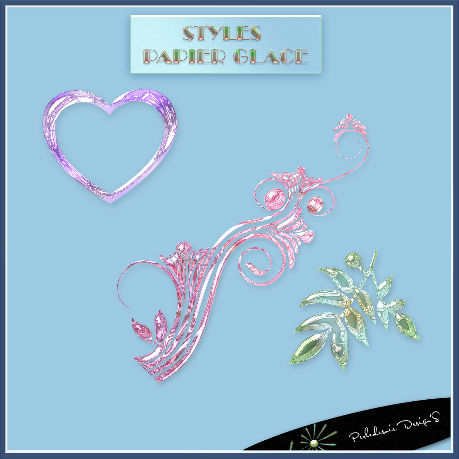 Styles papier glace by N/A