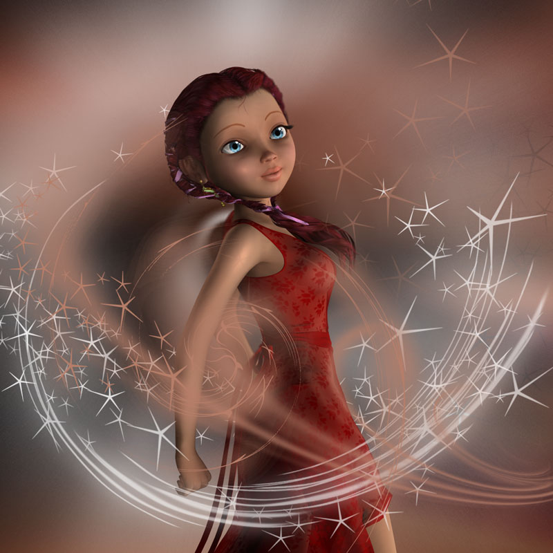 50 Digital Angel Dust PS Brushes by N/A