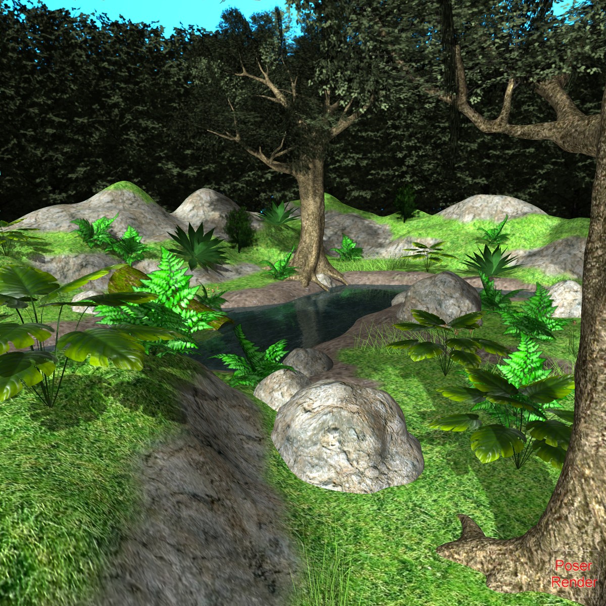 The Lost Forest 2 Poser by N/A