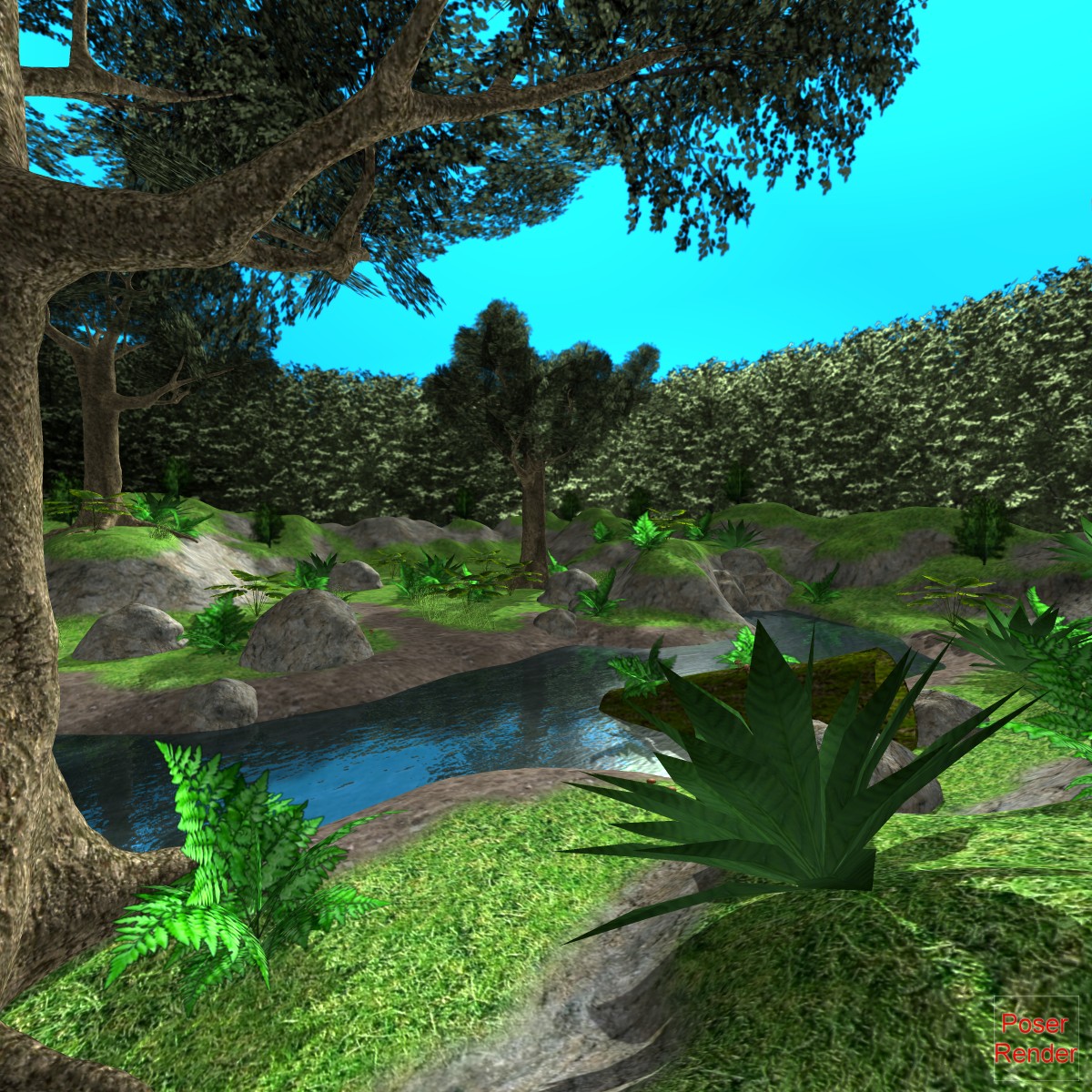 The Lost Forest 2 Poser by N/A