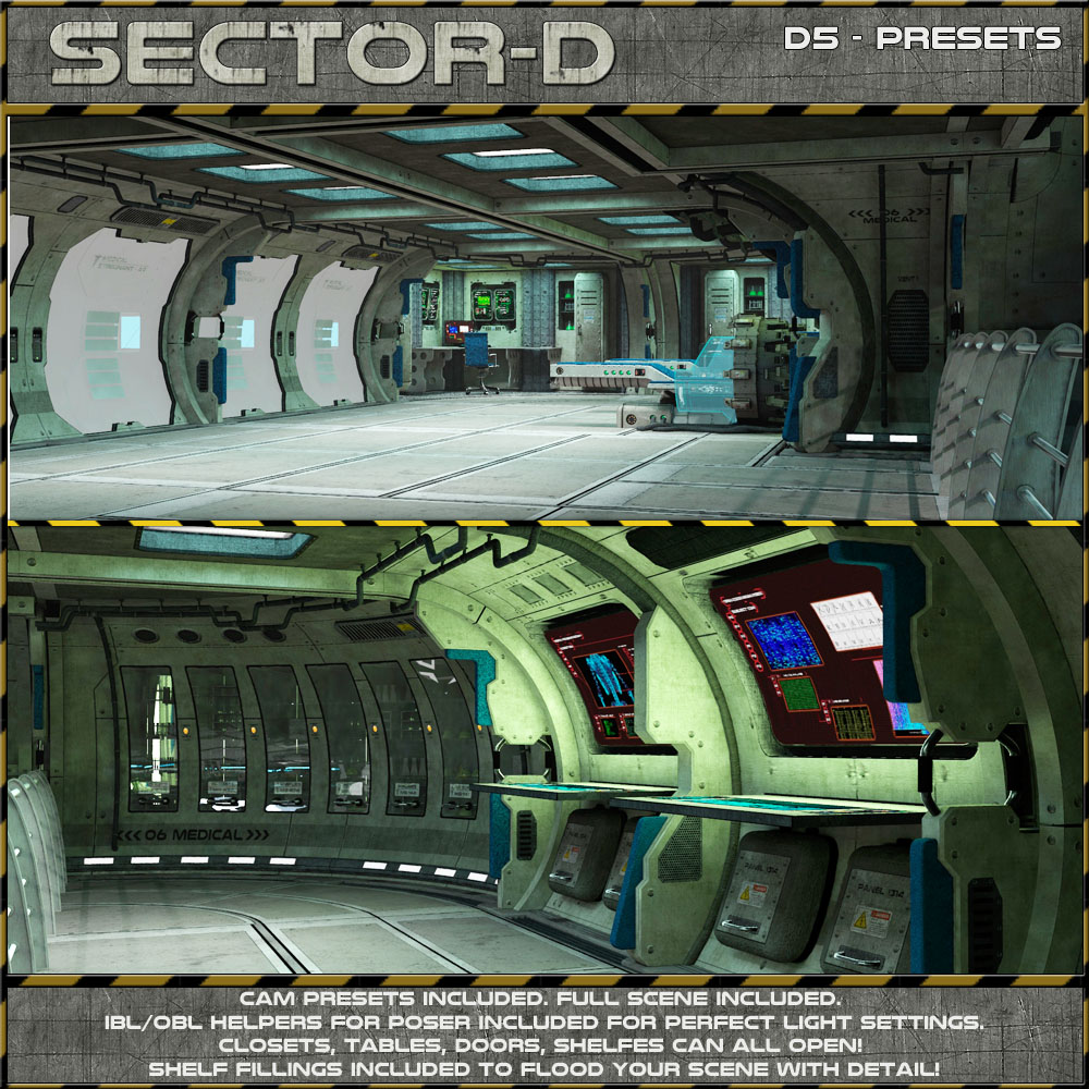 Ship Elements D5: Medical Research Facility by N/A