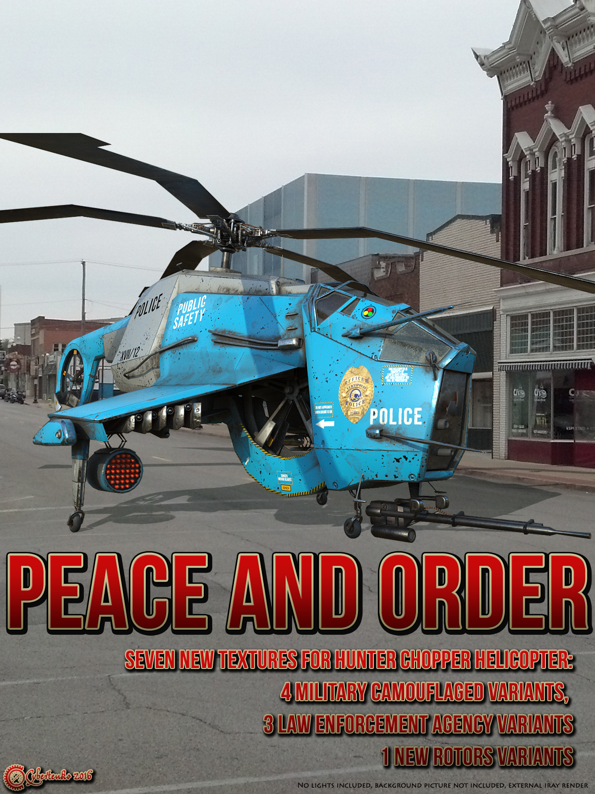 Peace and Order for Hunter Chopper by N/A