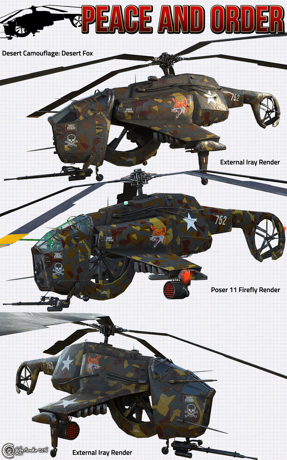 Peace and Order for Hunter Chopper by N/A