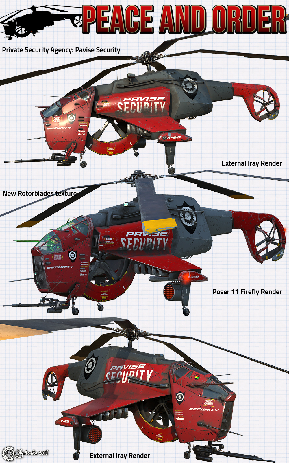 Peace and Order for Hunter Chopper by N/A
