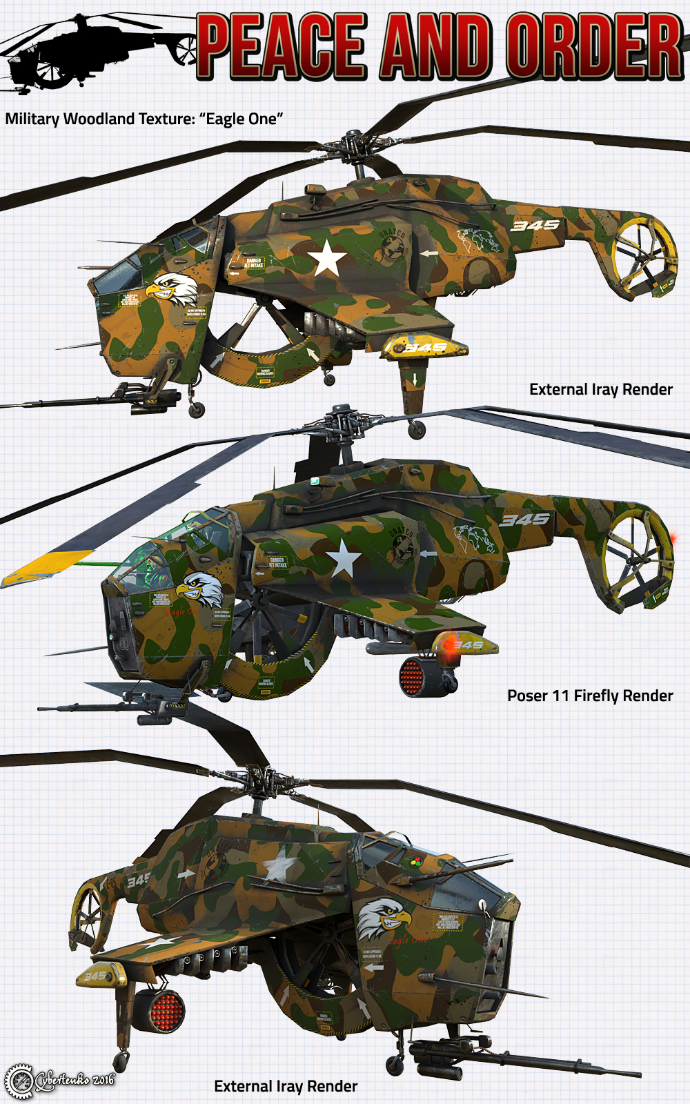 Peace and Order for Hunter Chopper by N/A