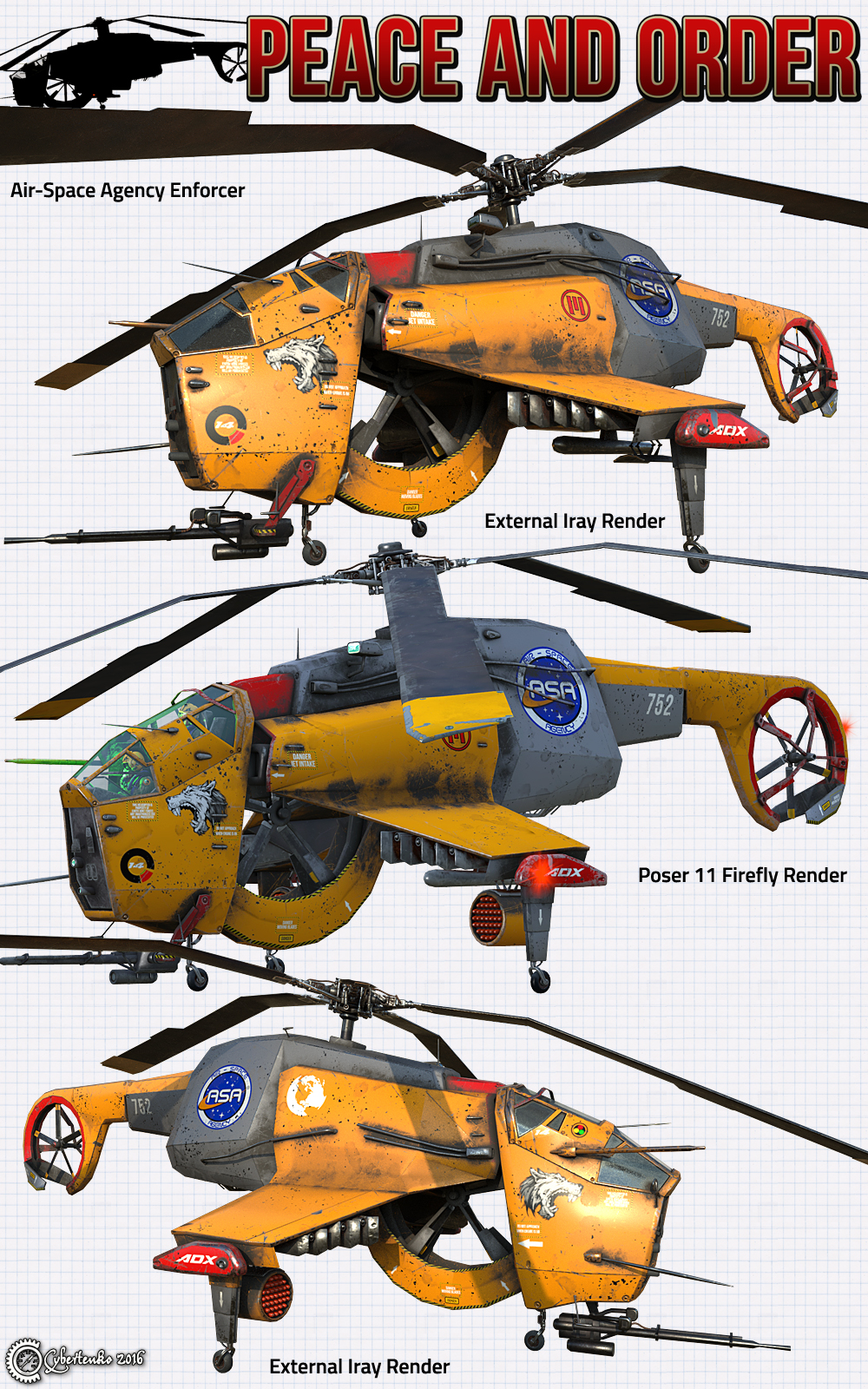 Peace and Order for Hunter Chopper by N/A