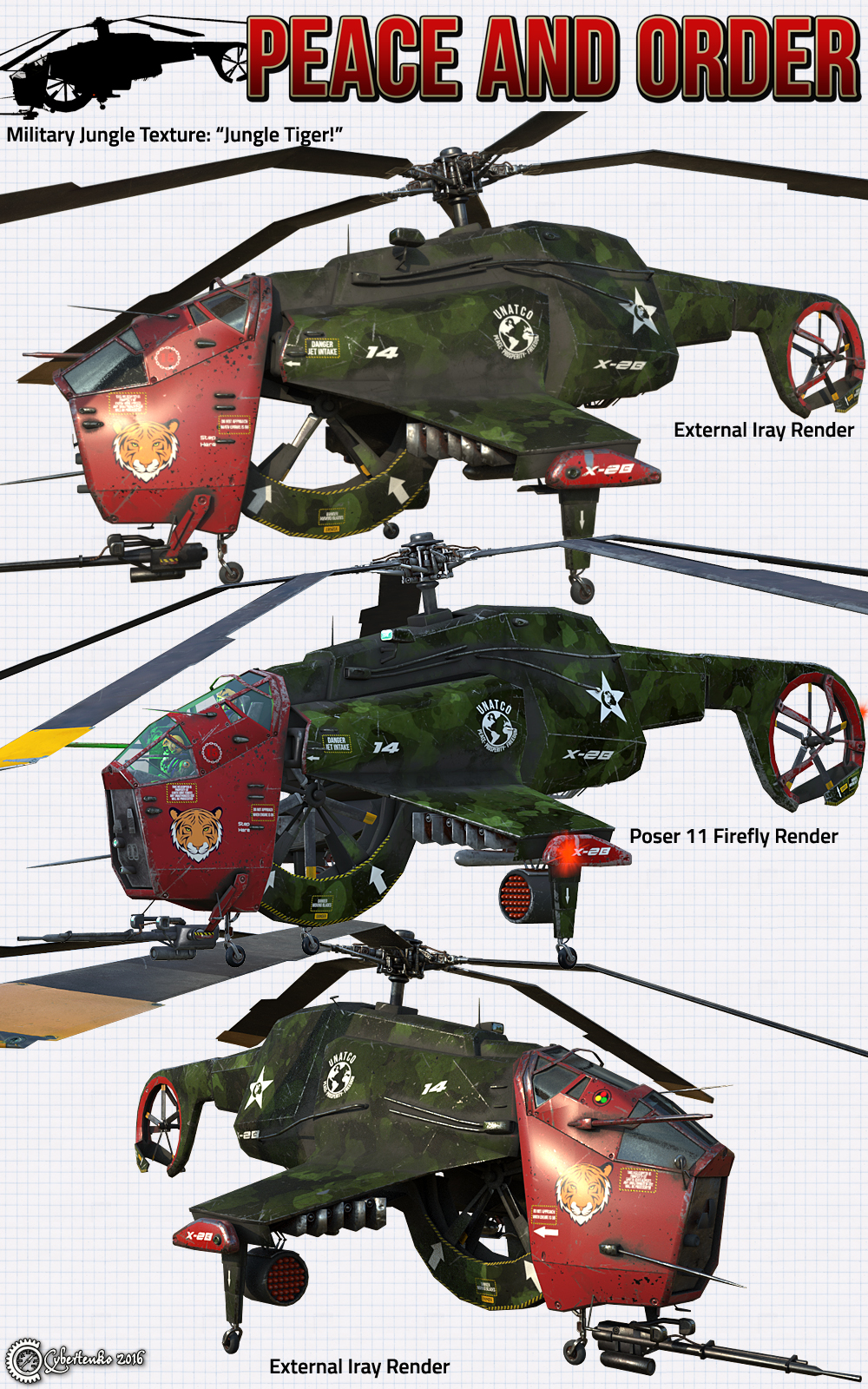 Peace and Order for Hunter Chopper by N/A