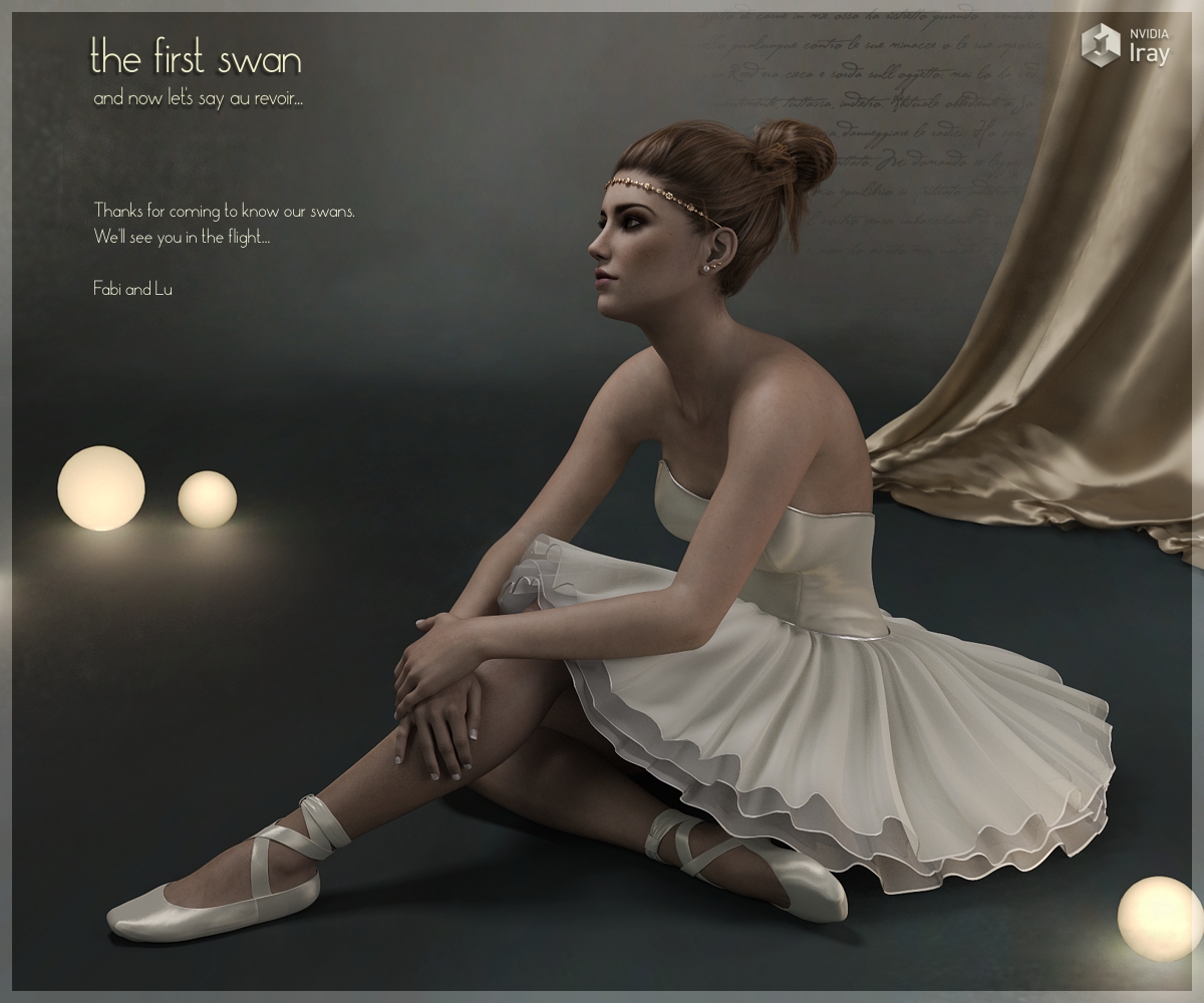 First Swan - Poses for the Genesis 3 Female by N/A