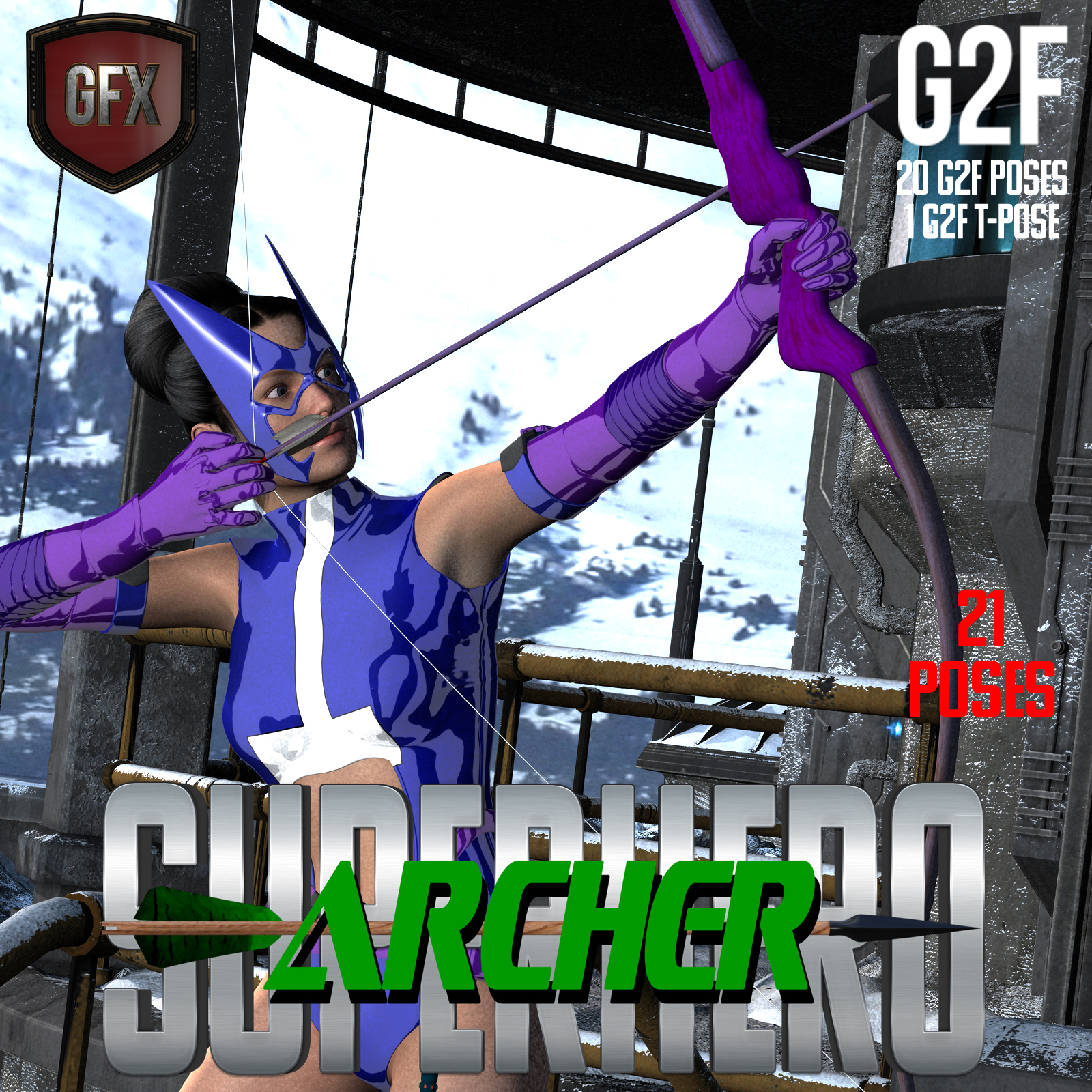 SuperHero Archer for G2F Volume 1 by N/A