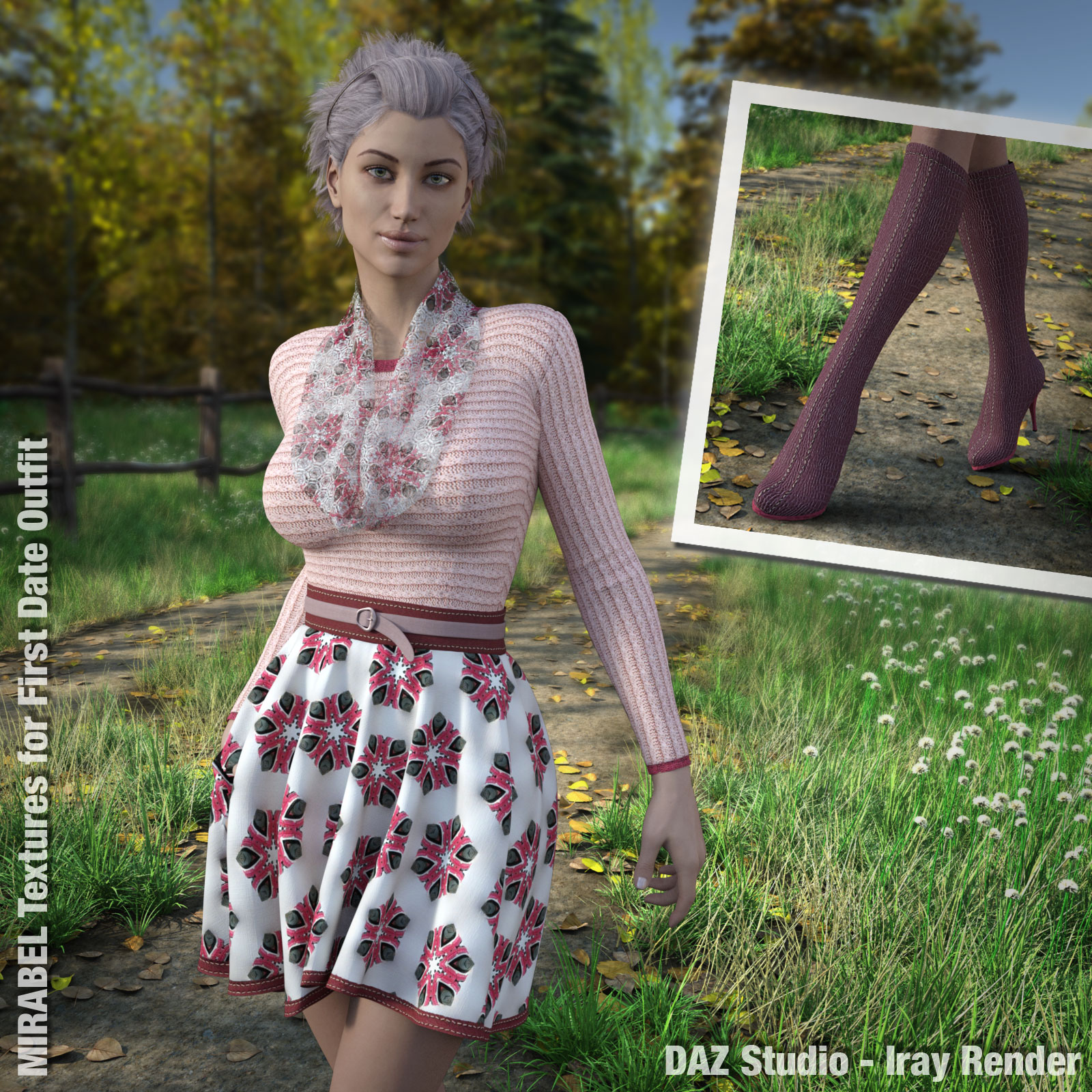 MIRABEL Textures for First Date Outfit by N/A