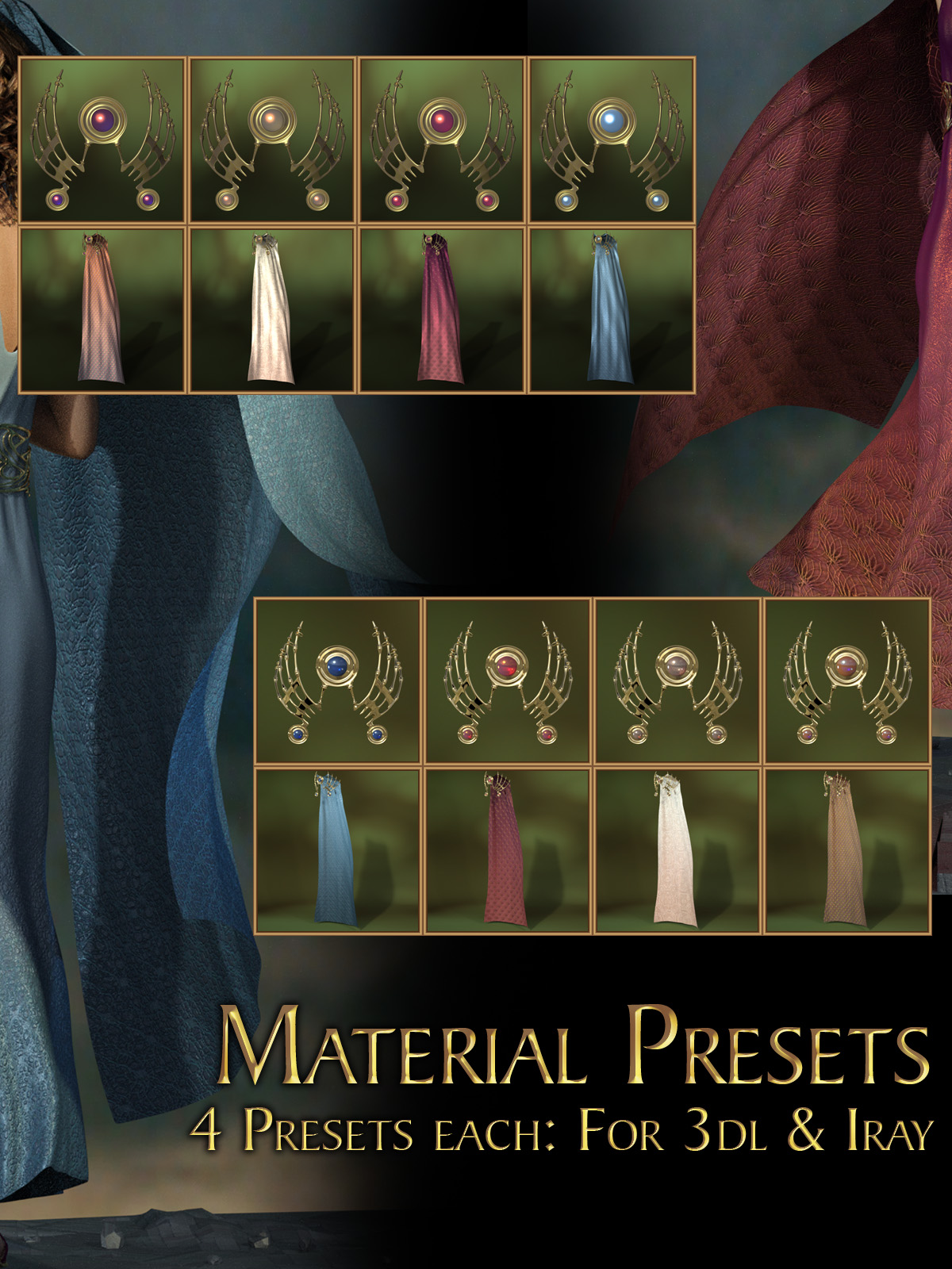 Drusilla Headdress for Genesis 3 Female by N/A