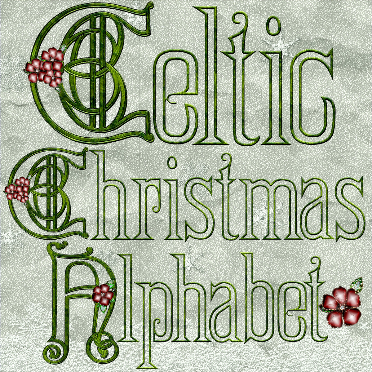 Harvest Moons Celtic Christmas Alphabet by N/A