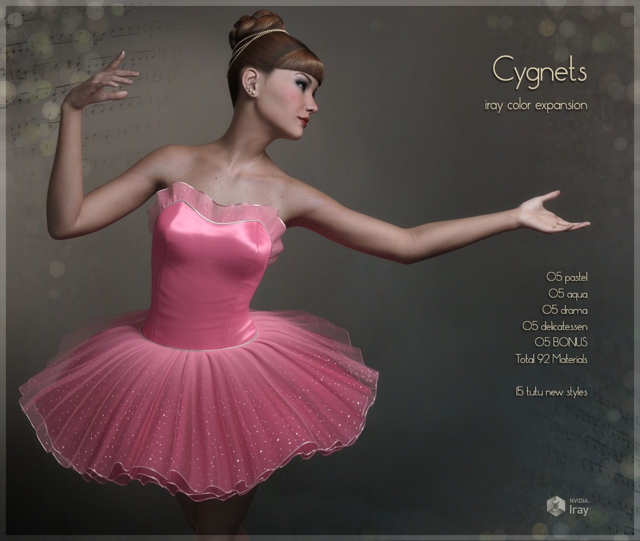 Cygnets-Iray Expansion for The Swan G3F by N/A