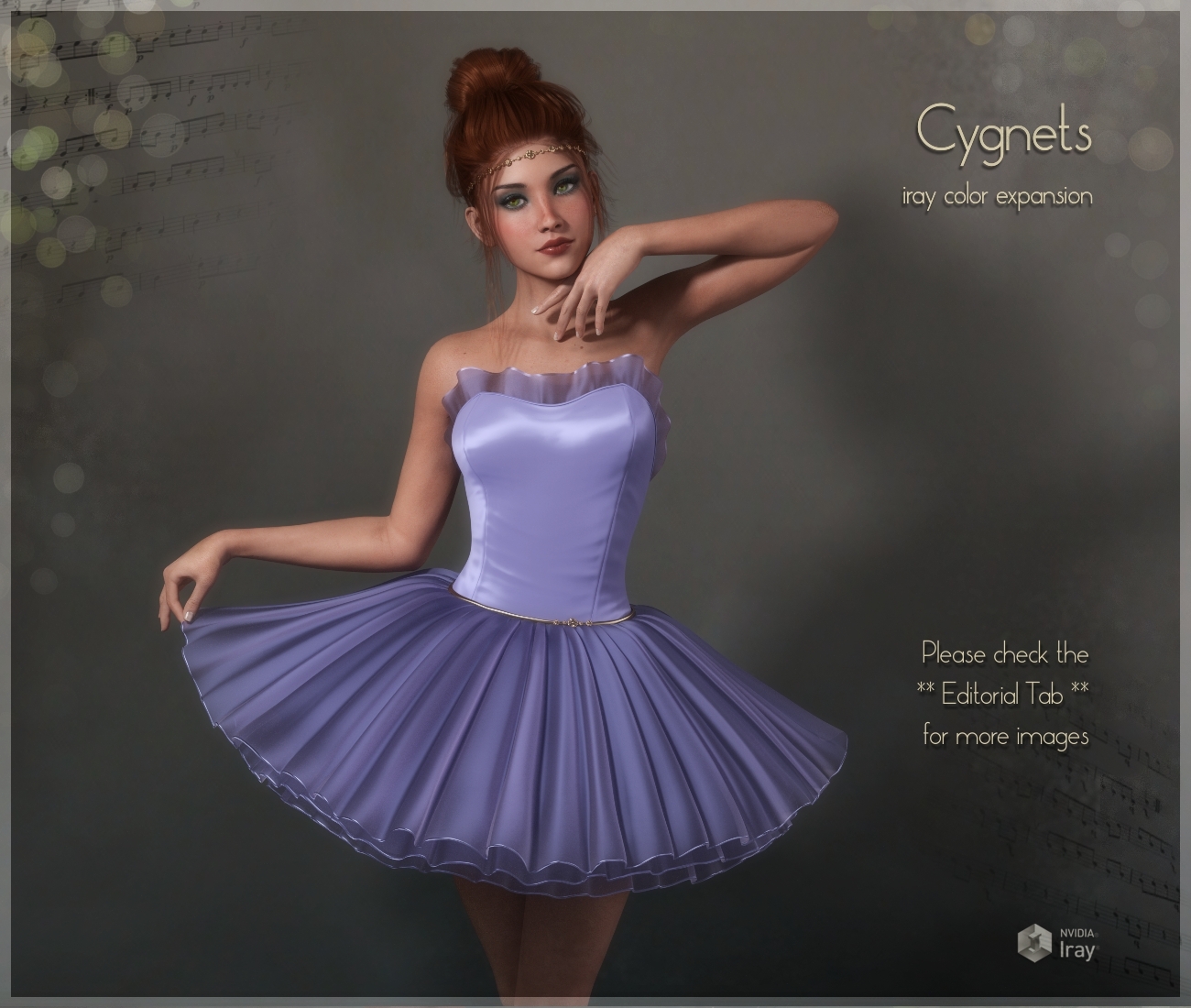 Cygnets-Iray Expansion for The Swan G3F by N/A