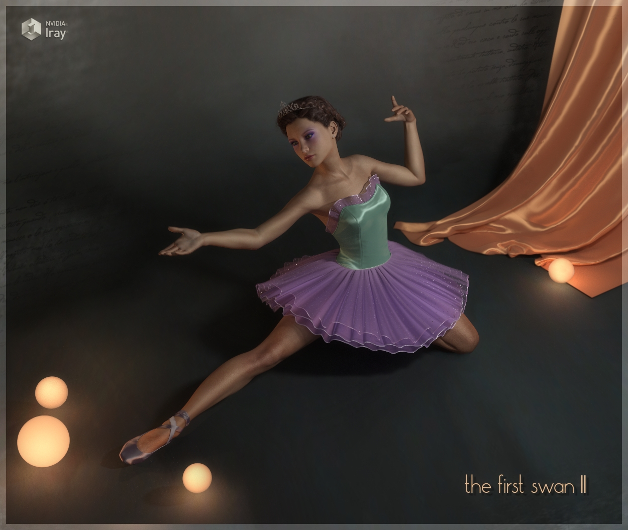 First Swan Two- Poses for the Genesis 3 Female by N/A