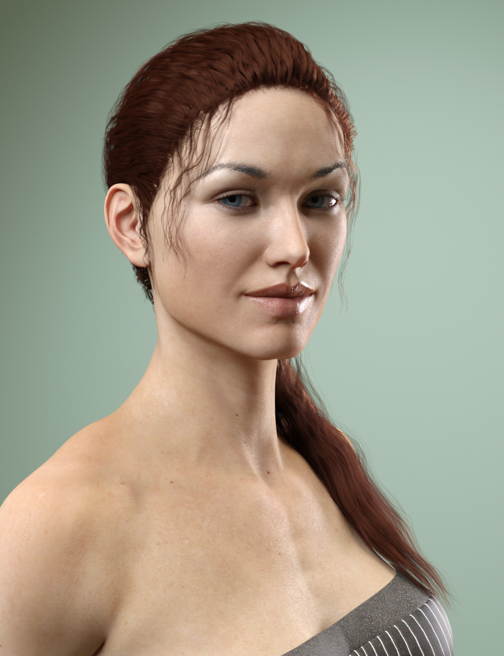 Hana Hair for Genesis 3 Female(s) by N/A