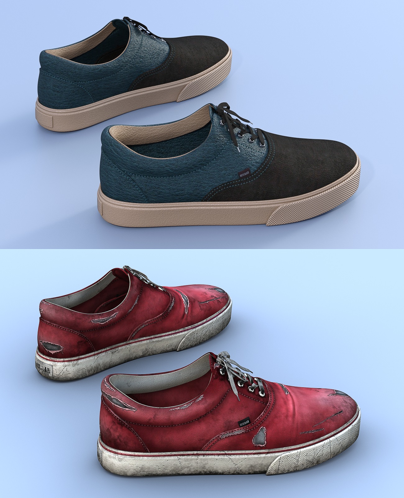 Canvas Shoes For G3F by N/A