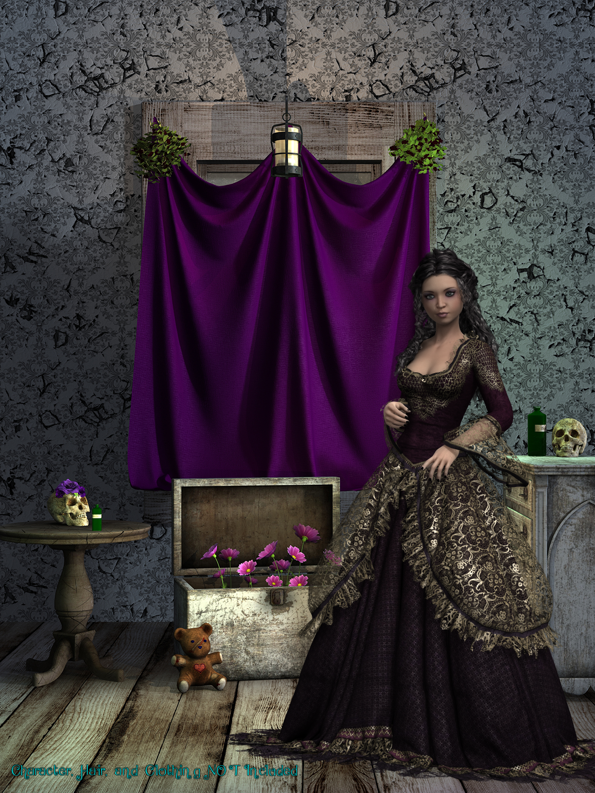 FB Gothic Dreams Backgrounds And Bonus by N/A