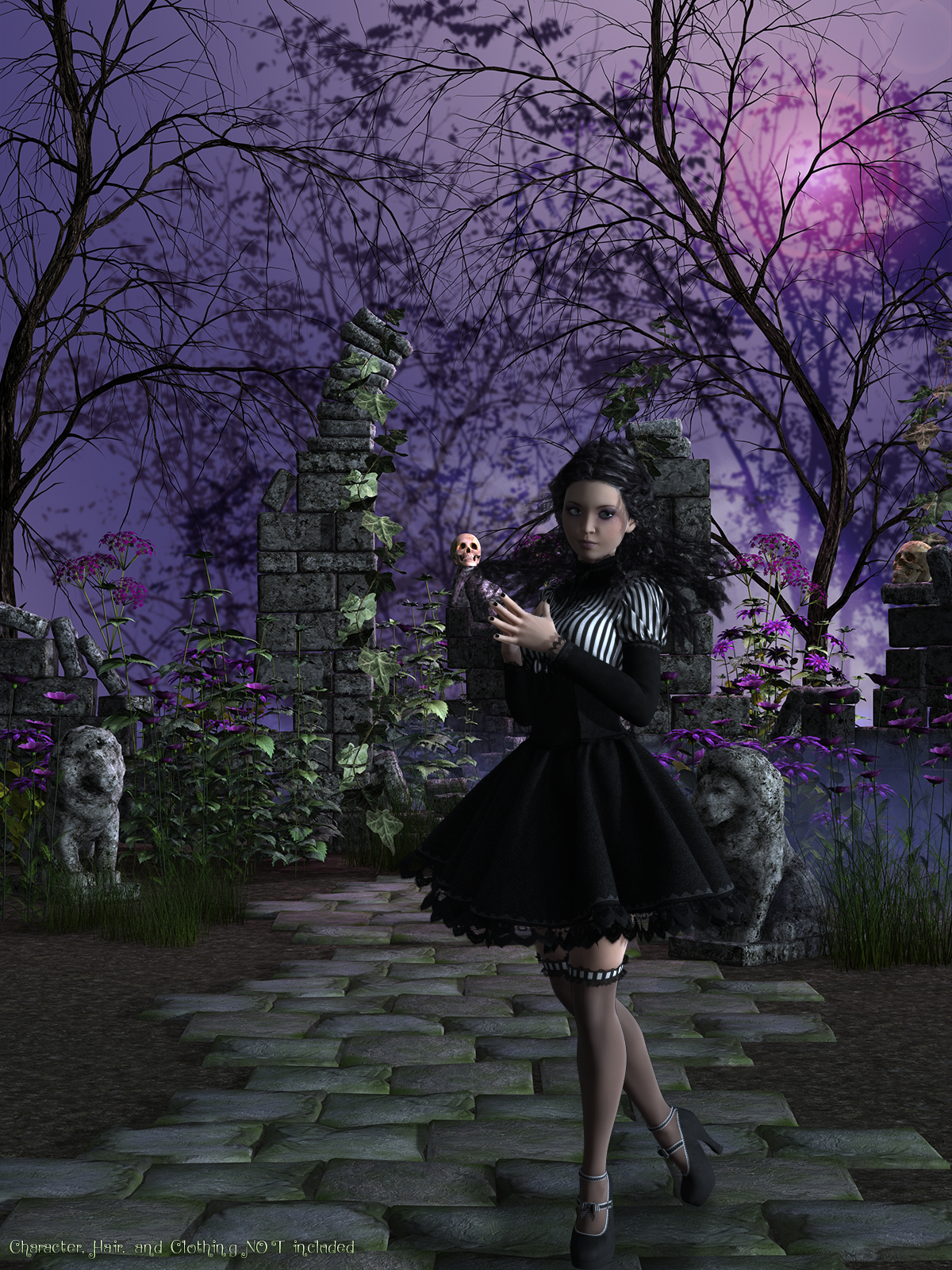 FB Gothic Dreams Backgrounds And Bonus by N/A