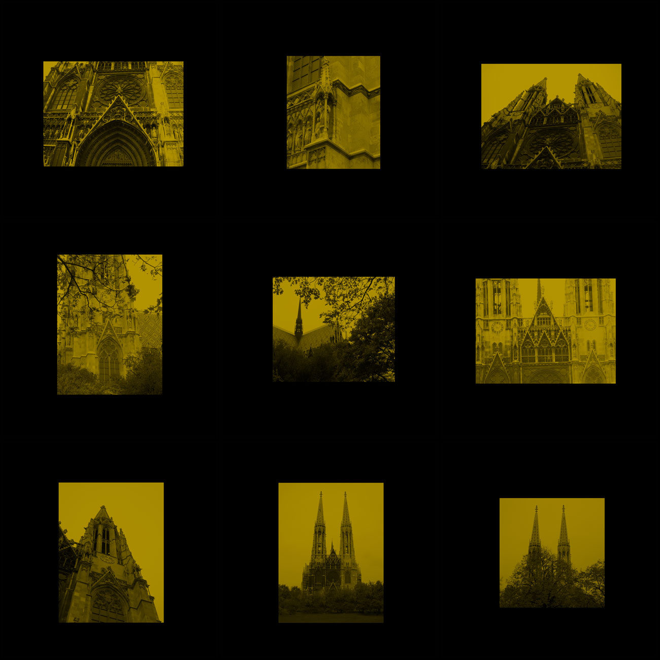 Gothic Buildings PS Brushes by N/A