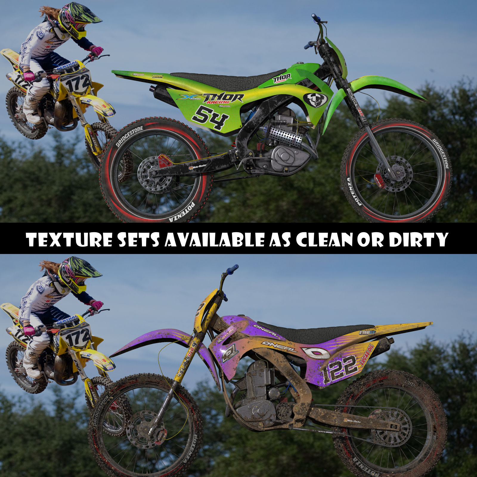 Moto Cross Bike by N/A