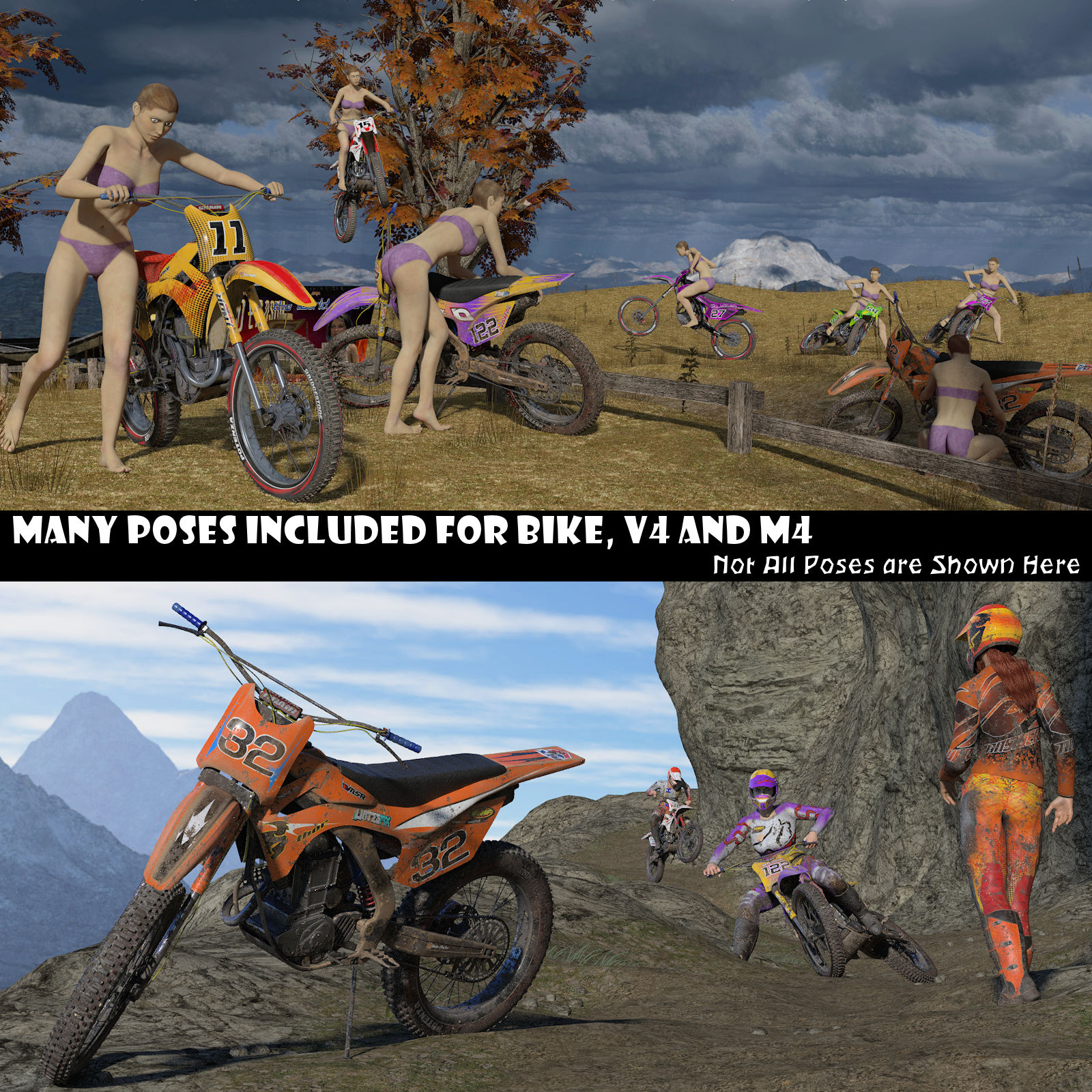Moto Cross Bike by N/A