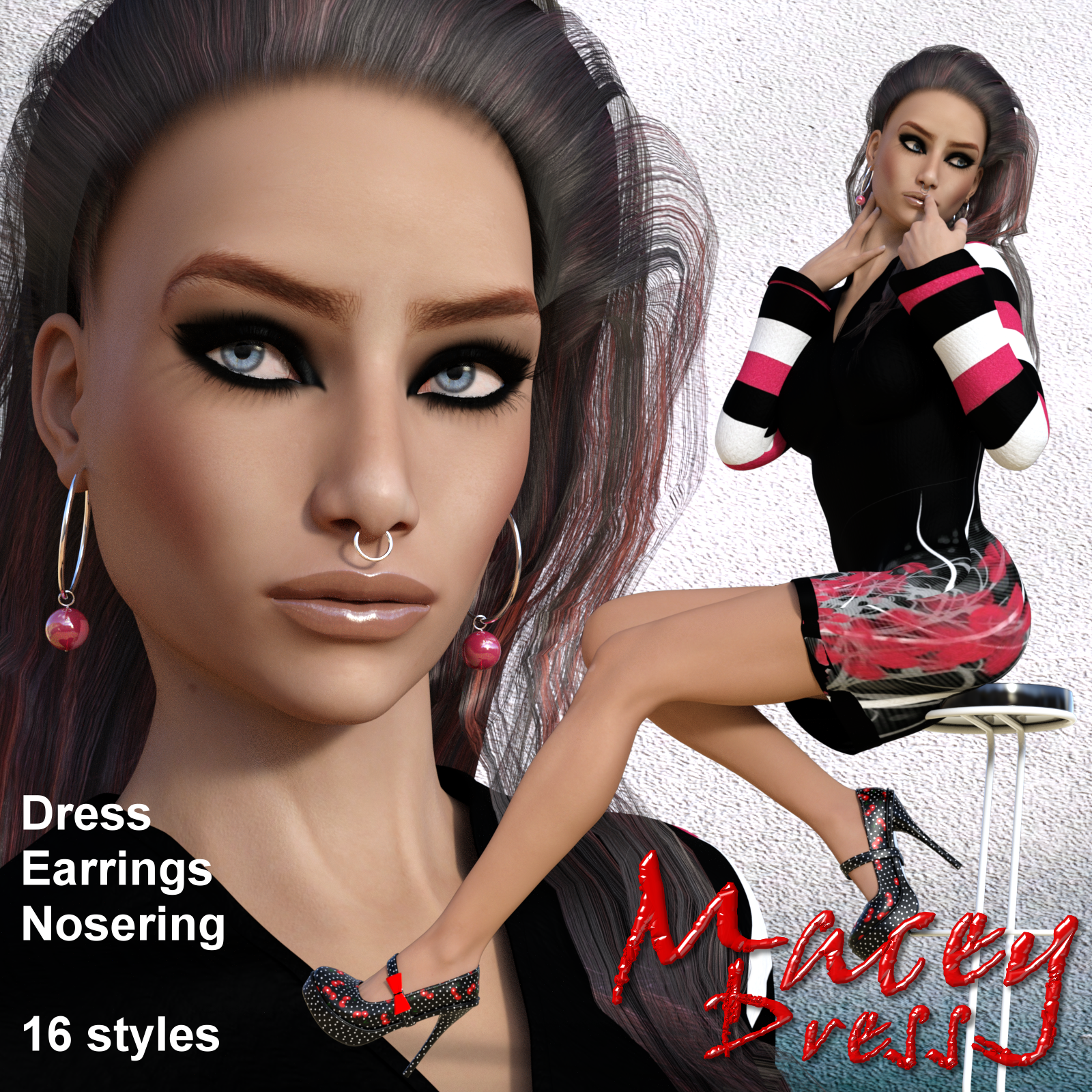 Macey Dress for Genesis3Female by N/A