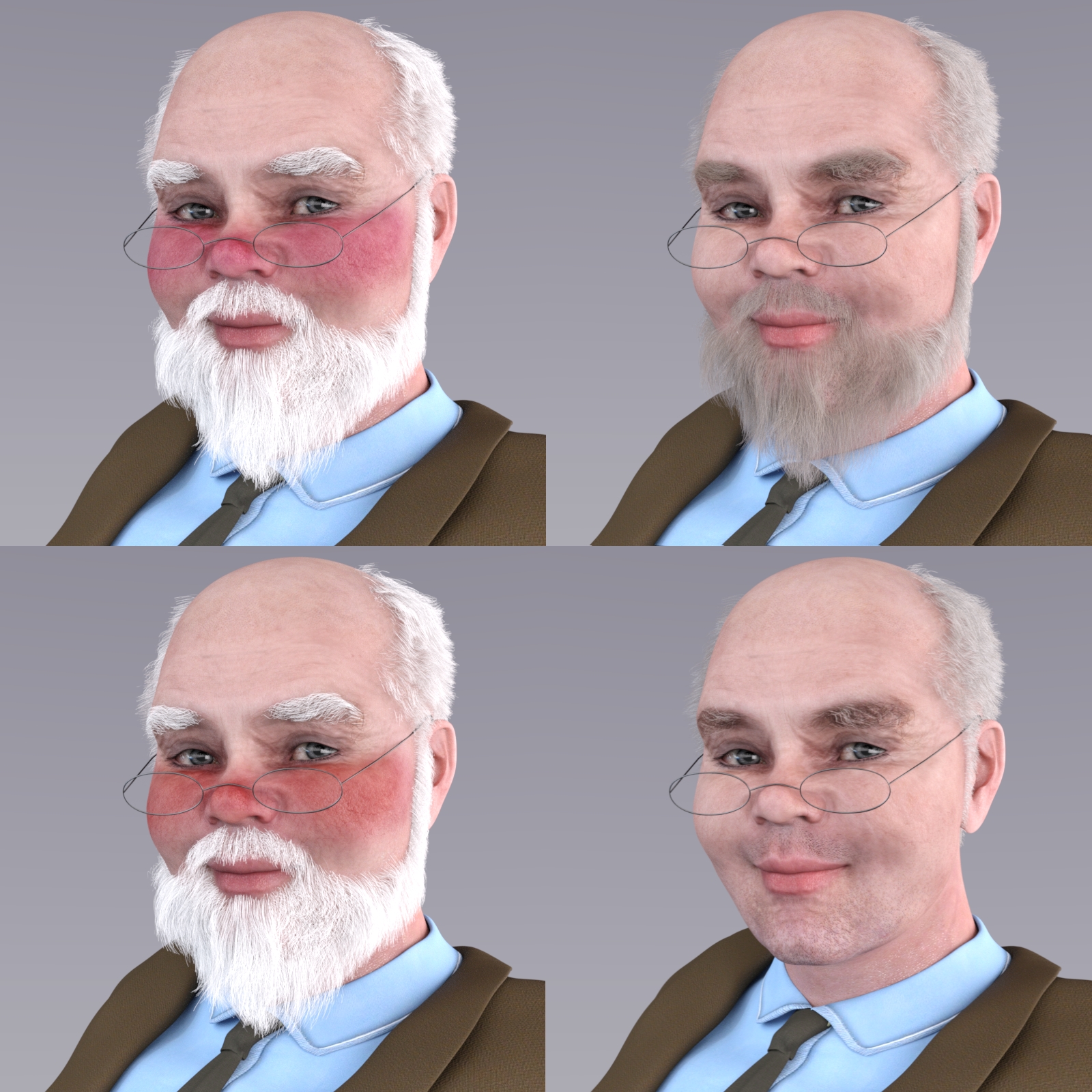 Redz Santa Claus For Genesis 3 and Genesis 2 Male by N/A