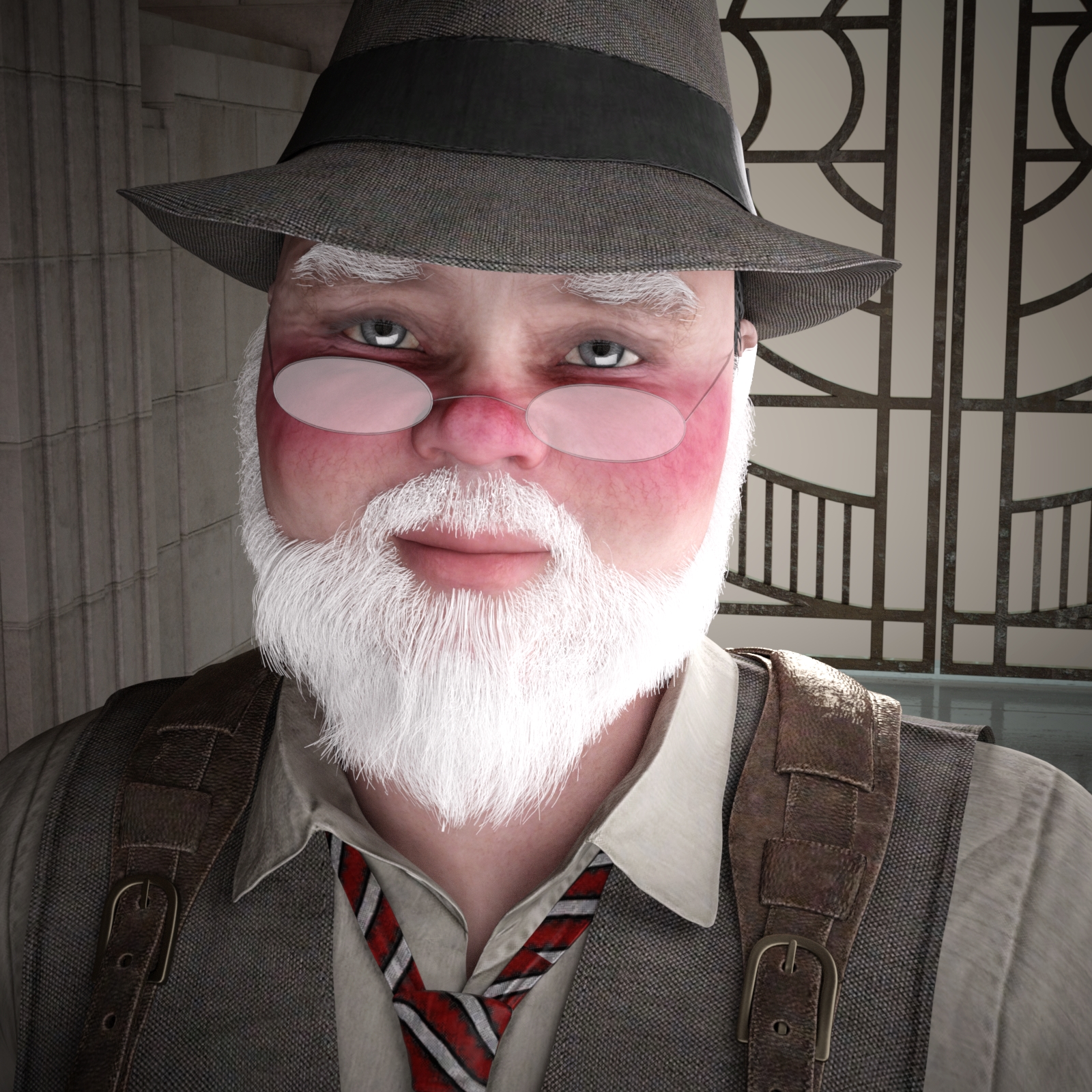 Redz Santa Claus For Genesis 3 and Genesis 2 Male by N/A