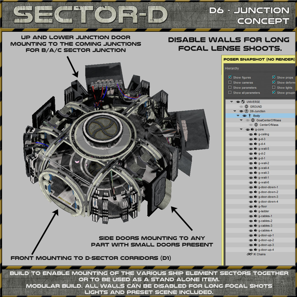 Ship Elements D6: Junction Alpha by N/A