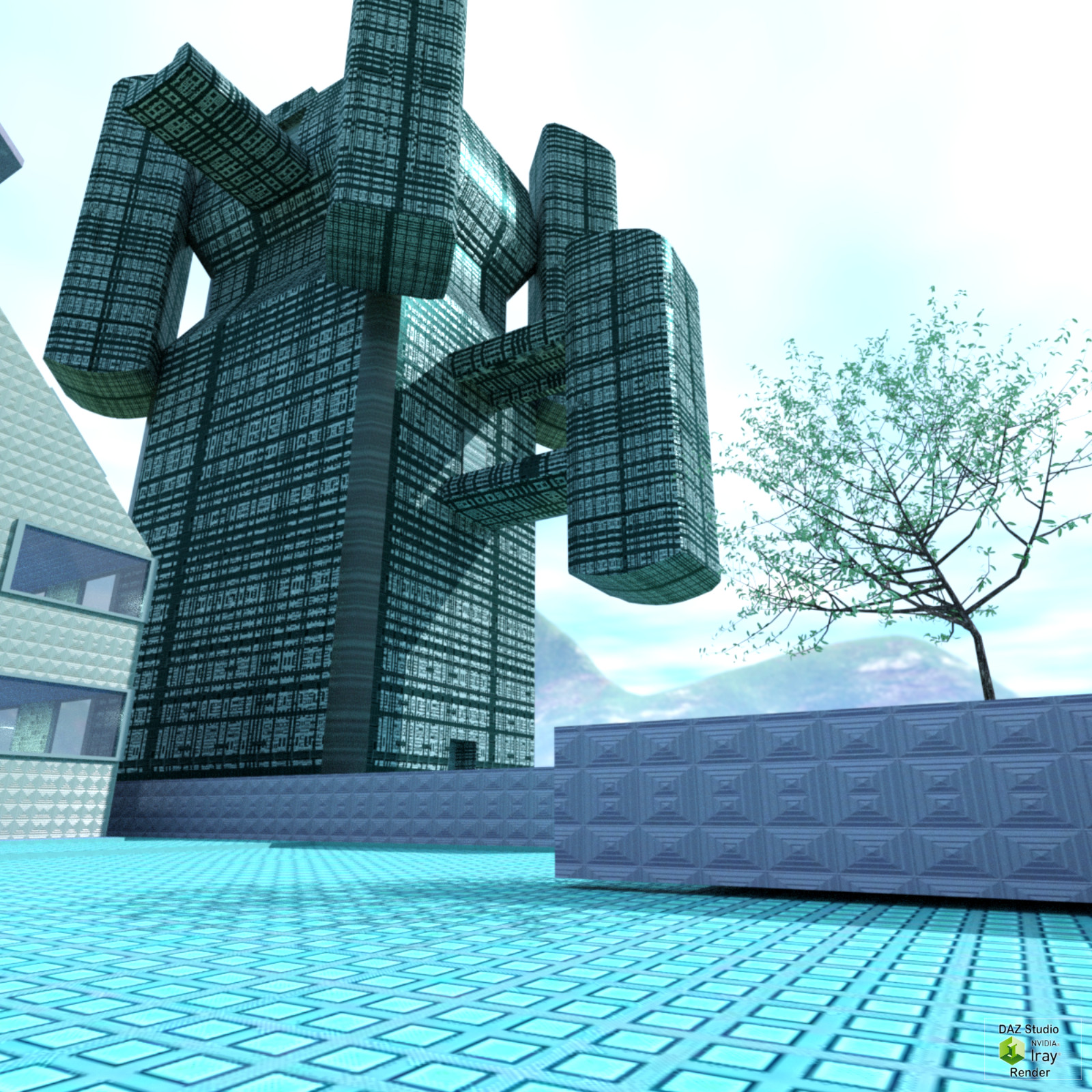 SCI-FI Buildings by N/A